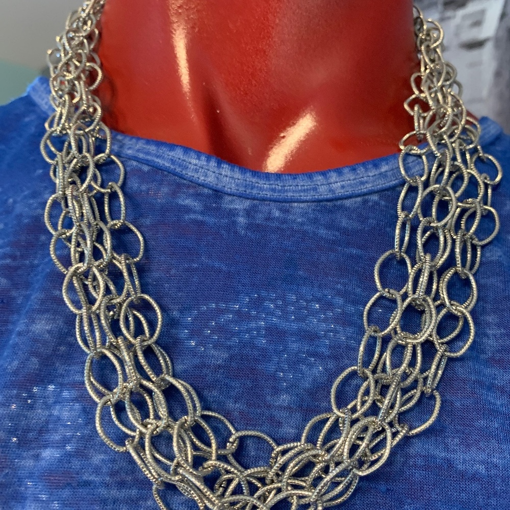 Multi chain link neclace